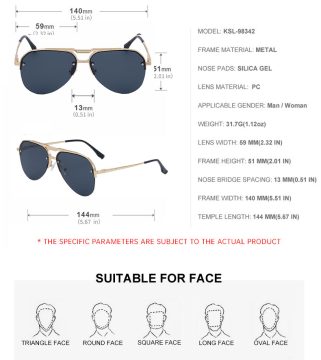 Mens fashion sunglasses