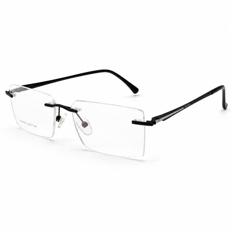 rimless frames glasses