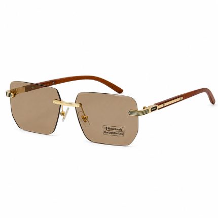 rimless sunglasses mens